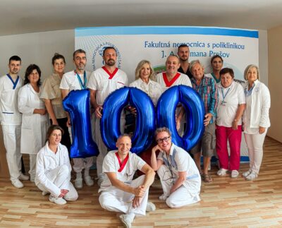 100 rokov Prešovskej nemocnice