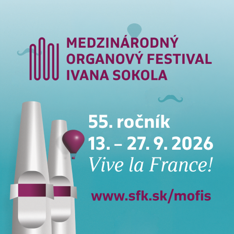 Organový festival Ivana Sokola oslávi 55. ročník v znamení Vive la France!