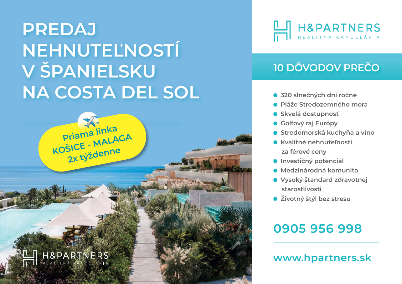 Vlastný apartmán pri mori? Costa del Sol je dnes z Košíc bližšie ako kedykoľvek predtým