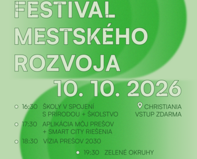 Festival mestského rozvoja - Prešov