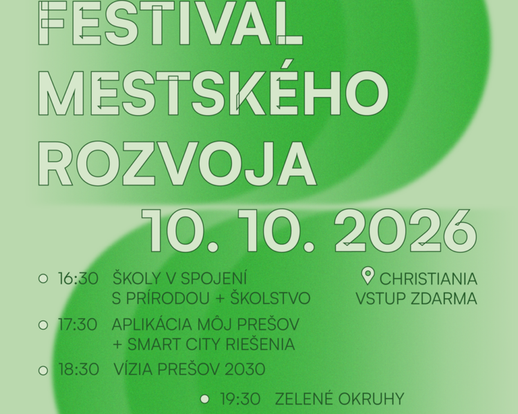 Festival mestského rozvoja - Prešov