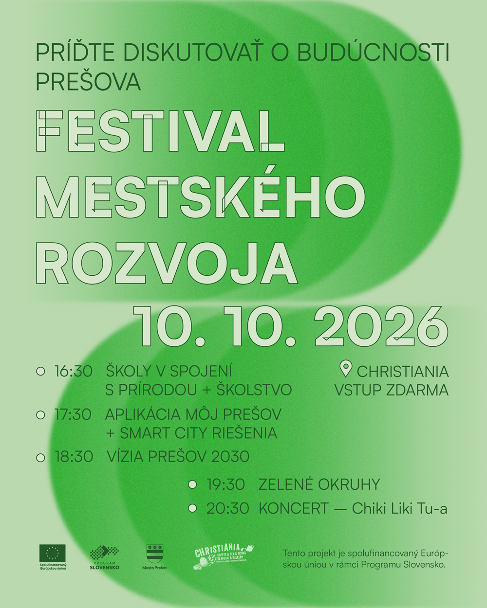 Festival mestského rozvoja sa vracia. Prešovčania budú diskutovať o budúcnosti mesta