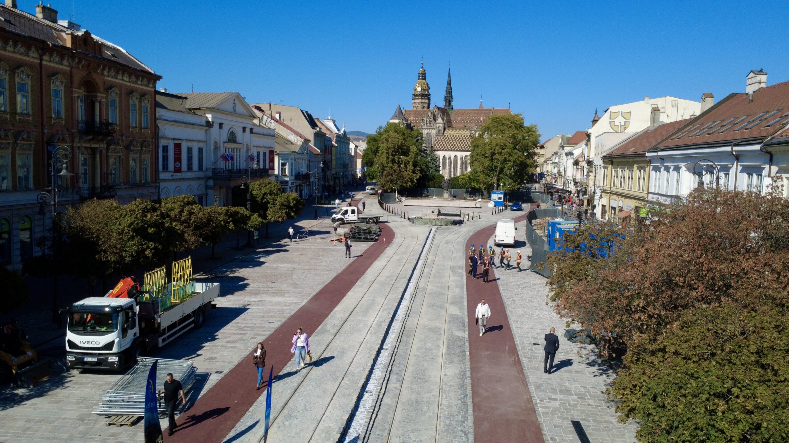 Obnova Dolnej brány je vo finále, práce na povrchu sa stihli pred maratónom
