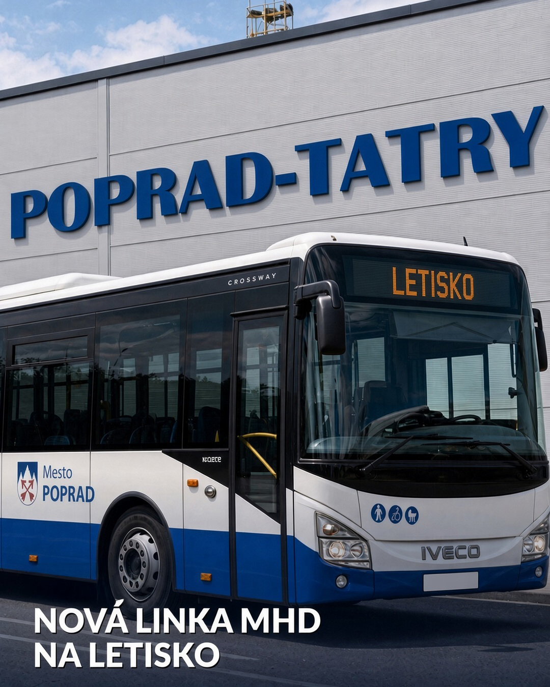 Nová linka MHD spája Poprad s letiskom