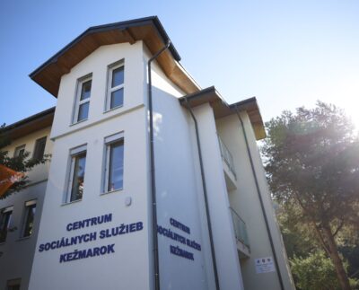 modernizácia centra v \kežmarku