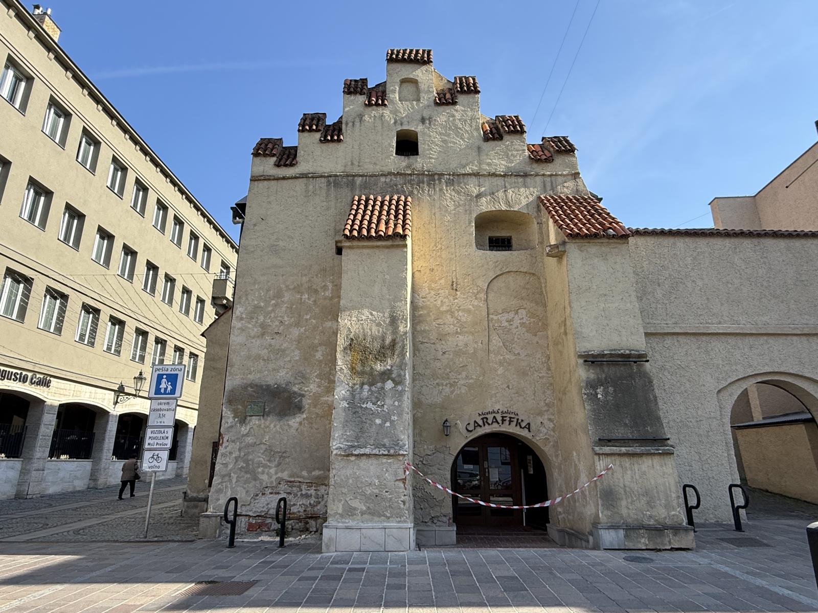 Začína sa obnova Caraffky. Prešov zrekonštruuje historickú mestskú galériu