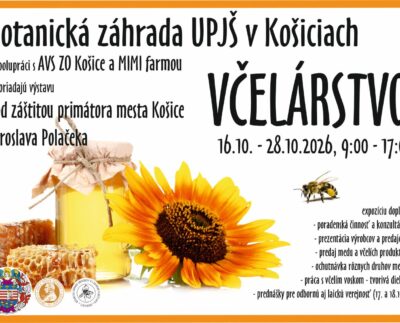 Výstava včelárstvo UPJŠ